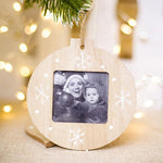 Personalized Photo Christmas Ornaments, Christmas Tree Decorations, for Christmas, Hanging Tree Decoration, Holiday Decor, Living Room Decor