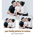 Custom Cube Puzzle Cube 3x3 - Personalized Photo Working Puzzle - Create Your Own Logo Cube - Personal Gift