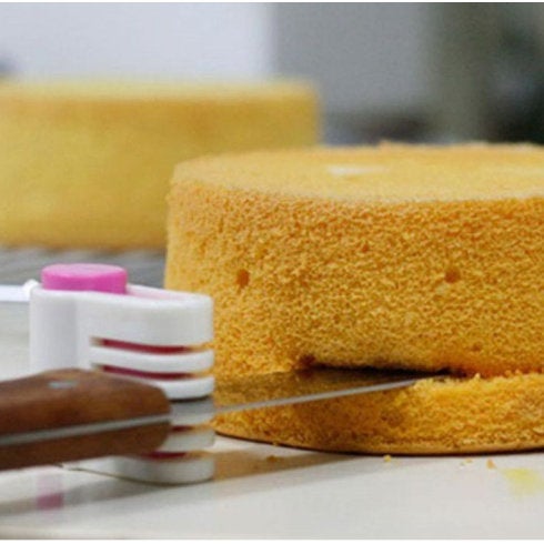 Cake Slicer Leveler - Adjustable Height - Bakery Cutting Tools - Baking Supplies - Cake Cutter - Cake Layer Bakeware - Cake Making Kitchen