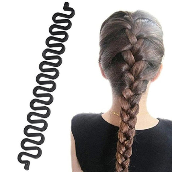 French Braid Twist Hair Tool for Easy Hairstyles - Hair Styling Tool - Tail Fish Ponytail Maker - Loop Hair - Party Supplies - Braider Tool