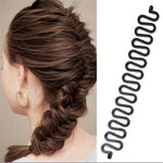 French Braid Twist Hair Tool for Easy Hairstyles - Hair Styling Tool - Tail Fish Ponytail Maker - Loop Hair - Party Supplies - Braider Tool