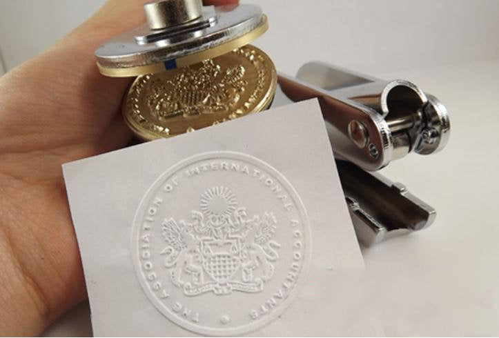 Design Your Own Embosser Stamp / Custom Embosser Seal for Personalized /  Wedding Seal - AliExpress