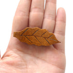 Leaf Chopstick Rest - Wooden Chopstick Holder - Cute Japanese Chopstick Stand - Serving Utensils - Table Decor - Restaurant Decoration