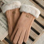 Winter Gloves For Women - Touchscreen Gloves Works With Mobile Phones - Gifts for Her - Christmas Gift - Fashion - Warm - Driving Gloves