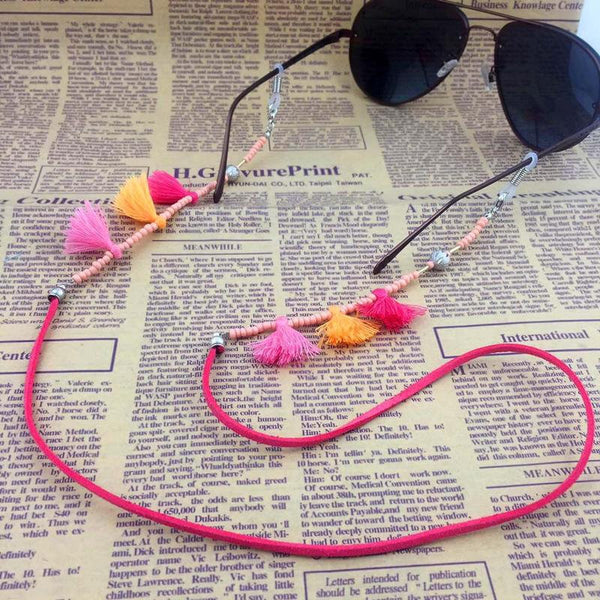 Glasses Hanging Chain | Glasses Chain | Sunglass Strap | Eyeglass Cord Sunglass Lanyard | Reading Glassess Holders | Boho Tassel | Bohemian