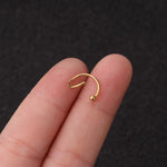 Initial Earrings, Personalized Gift Jewelry, Letter Jewelry, Gold Initial Earring, Dainty Gold Jewelry, Initial Gift Earring, Letter Earring