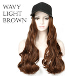 Hat With Hair Attached | Hat with Hair | Alopecia hair | Hat Wig | Hair Loss Hat With Hair | Long Hair Wig