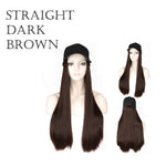 Hat With Hair Attached | Hat with Hair | Alopecia hair | Hat Wig | Hair Loss Hat With Hair | Long Hair Wig