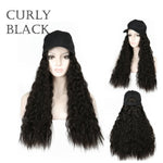 Hat With Hair Attached | Hat with Hair | Alopecia hair | Hat Wig | Hair Loss Hat With Hair | Long Hair Wig
