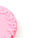 Happy Birthday Cake Mold - Soap Mold - Silicone Mold - Biscuit Mold - Baking Tool - Fondant Mold - Resin Fimo Mold - Jelly Mold - Baking