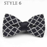 Bow Tie, Mens Bowtie, Knitted Bow Tie, Wedding Bow Tie, Groomsmen, Grooms Bow Tie, Adult Youth Teenage Boy Kids Toddler, Gift for Him