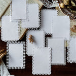 10 Pcs Assorted Crocheted Doilies, Handmade Floral Lace Doilies Round Table Coasters For Wedding Home Decorations ~ 4” Round Doilies Mat