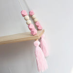 Wooden Hanging Shelf, Nursery Shelves, Small Floating Shelf, Swing Shelves, Baby Shower Favours For Girls, Small Wooden Wall Shelf, Decor