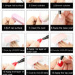 Nail Polish Pen, Professional Plain Color Manicure Nail Varnish Nail Art Gel Pen Tools, Women's Nail Beauty Gift, Nail Decor, Christmas Gift