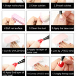 Nail Polish Pen, Professional Plain Color Manicure Nail Varnish Nail Art Gel Pen Tools, Women's Nail Beauty Gift, Nail Decor, Christmas Gift