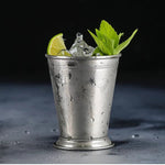 Mint Julep Cup - Mint Cocktail Metal Cup - Steel Barware Bartender Supplies