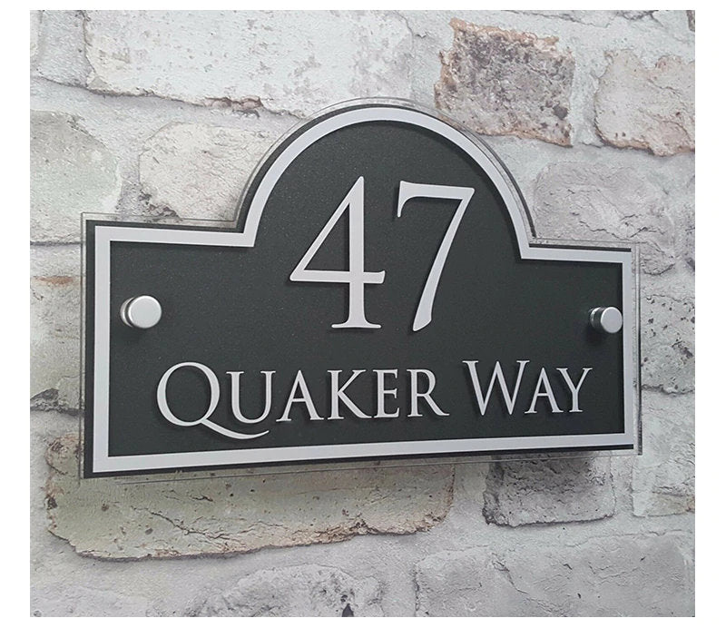 House Number Sign | Address Sign for Yard | Address Plaque for House | House Number Plaque | Home Address Sign | Custom Address Sign | Personalized