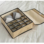 Foldable Storage Baskets for Organizing Underwear, Undergarments, Home, Shelf, Baby Nursery, Closet, Storage Bin, Home Organizer Box Decor