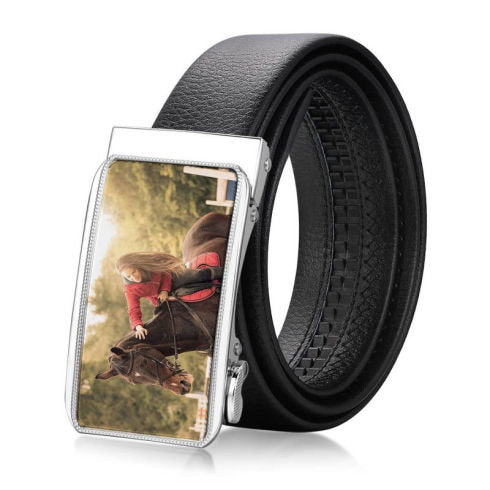 Photo Personalized Belt Buckle - Custom Picture Belt Buckle - Gift for Dad Boyfriend Groomsman - Christmas Gift - Design Your Own Gift Idea