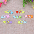 Set de 100 markere de cusut cu închidere - markere din plastic pentru cusut - markere pentru tricotat - materiale pentru tricotat și croșetat