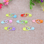 Pack of 100 Locking Stitch Markers - Plastic Stitch Markers - Knitting Markers - Knitting Supplies - For Knitting and Crochet