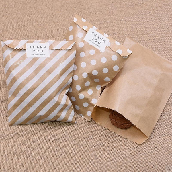 25 Candy Buffet Bags, Candy Bags For Wedding, Treat Bags, Candy Bar Bags, Kraft Paper Bags, Mini Candy Bags, Favor Bags, Kraft Favor Bags