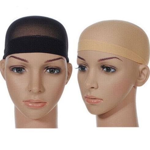 Wig Cap, Dome Cap For Making Wigs Hair Weaving, Mesh Cap, Crochet Wig Cap, Elastic Stretchable Nylon Hair Net, Weaving Net, Wig Liner Women