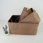 Foldable Storage Baskets for Organizing Home, Shelf, Gifts, Baby Nursery, Closet, Storage Bin, Home Organizer, Stationary Storage Box, Desk