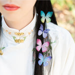 50 Colorful Butterfly Hair Clips, Butterfly Hair Claw for Women, Hair Clamp For Girl, Girlish Hair Clip, Hair Accessories, Women Gift