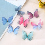 50 Colorful Butterfly Hair Clips, Butterfly Hair Claw for Women, Hair Clamp For Girl, Girlish Hair Clip, Hair Accessories, Women Gift