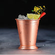 Pahar Mint Julep - pahar metalic pentru cocktail cu mentă - accesorii din oțel pentru bar, ustensile pentru barman