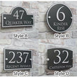 House Number Sign | Address Sign for Yard | Address Plaque for House | House Number Plaque | Home Address Sign | Custom Address Sign | Personalized