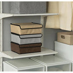 Foldable Storage Baskets for Organizing Underwear, Undergarments, Home, Shelf, Baby Nursery, Closet, Storage Bin, Home Organizer Box Decor