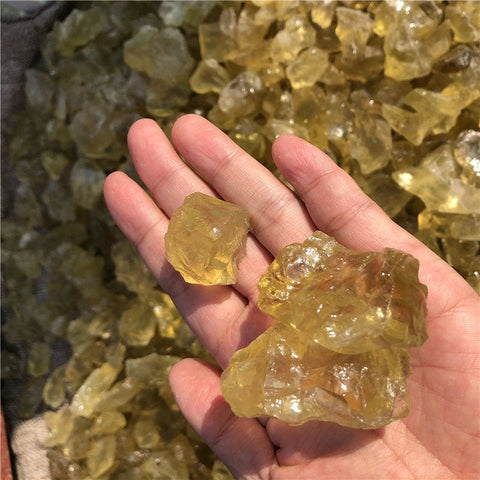Raw Golden Topaz Stone - Raw Topaz Stone - Raw Topaz Crystal - Imperial Topaz Crystal - Mineral Rock - November Birthstone - Worry Stone