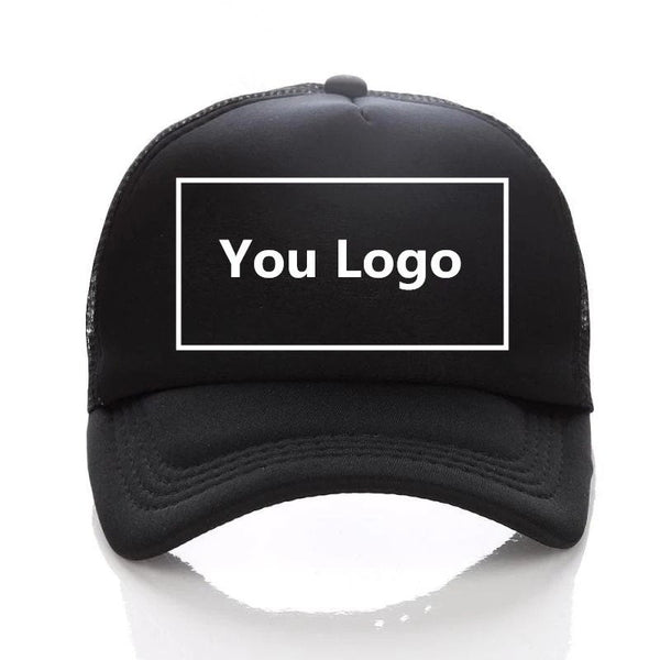 Personalized Custom Embroidered or Print Baseball Cap | Custom Logo | Design your own | Custom text | Personalize Your Hat |Custom Trucker Hat