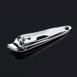 Stainless Steel Manicure Set - Nail Clipper Nail File Ear Pluck Tweezer Scissor - Pedicure Kit Nail Cutter Cutting - Portable Travel Case