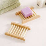 Natural Draining Soap Dish, Plate Holder Wooden Soap Rack Tray, Eco-Friendly, Biodegradable, Zero Waste, Sustainable, Bathroom Decor