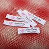 Cotton Clothing Labels - Custom Personalized Tags - Engraving Engraved Labels For Products Sewing - Branding Knitting Handmade Supply
