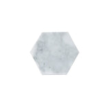 Marble Coaster - Round Hexagon Non-Slip Stone Kitchen Dining Decor - Tableware - Housewarming Gift - Drink Coasters - Bar Coasters
