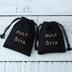100 Personalised Favour Bags -  Custom Name Logo Gift Jewelry Favor Flannel Bags - Custom Drawstring Pouch - Weddings, Baby Shower Parties