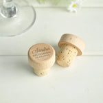 Custom Cork Wine Bottle Stoppers, Personalized Bottle Stoppers, Wine Lover Gift, Bareware, Wine Gift, Engagement Gift, Couples Anniversary