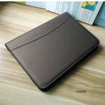 Leather Portfolio, Leather Folder, Women Document Holder, Men Leather Gifts Organizer, Notepad Holder, Journal Organizer Binder Calculator