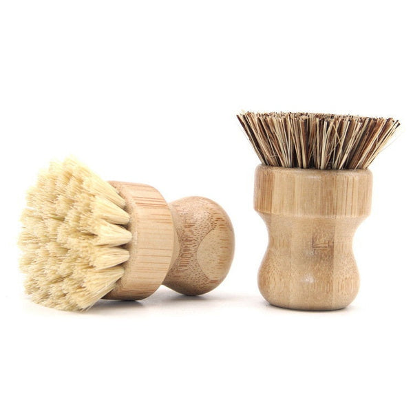 Scrub Brush for Pots and Pans | Dish Brush | Eco Friendly | Zero Waste Plastic Free Sustainable Products | Cleaning Kitchen Supplies