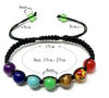 7 Chakra Bracelet, Men Bracelet Mens Bracelet Jewelry, Gift for Men, Bracelets for Women, Unisex Spiritual Bracelet, Mindfulness Gift Mala