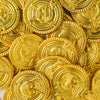 Plastic Gold Coins - Fake Treasure Party Favors - Pirate Coins For Treasure Chest -  Decorating Props - Halloween Supplies