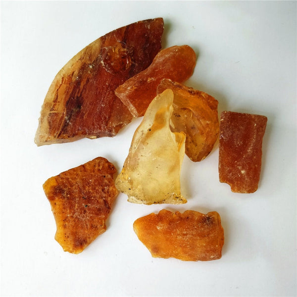 Natural Baltic Amber Rough Raw Stone - 50 g - 200 g - Crafters Collectors Loose Gemstone Gem - Jewelry Making - Healing - Unpolished Crystal