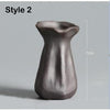 Black Handmade Vase | Decorative Vase | Ceramic Pottery | Minimal Vase | Table Decoration | Centerpiece | Home Decor | Flower Vase | Bedroom