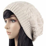 Womens Fall Winter Hat - Oversized Slouchy Beanie Hat - Chunky Slouchy Hat - Slouch Hat - Hand Knitted - Fashion Baggy Hat - Gift For Her