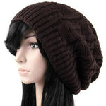 Womens Fall Winter Hat - Oversized Slouchy Beanie Hat - Chunky Slouchy Hat - Slouch Hat - Hand Knitted - Fashion Baggy Hat - Gift For Her