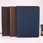 Leather Portfolio, Leather Folder, Women Document Holder, Men Leather Gifts Organizer, Notepad Holder, Journal Organizer Binder Calculator